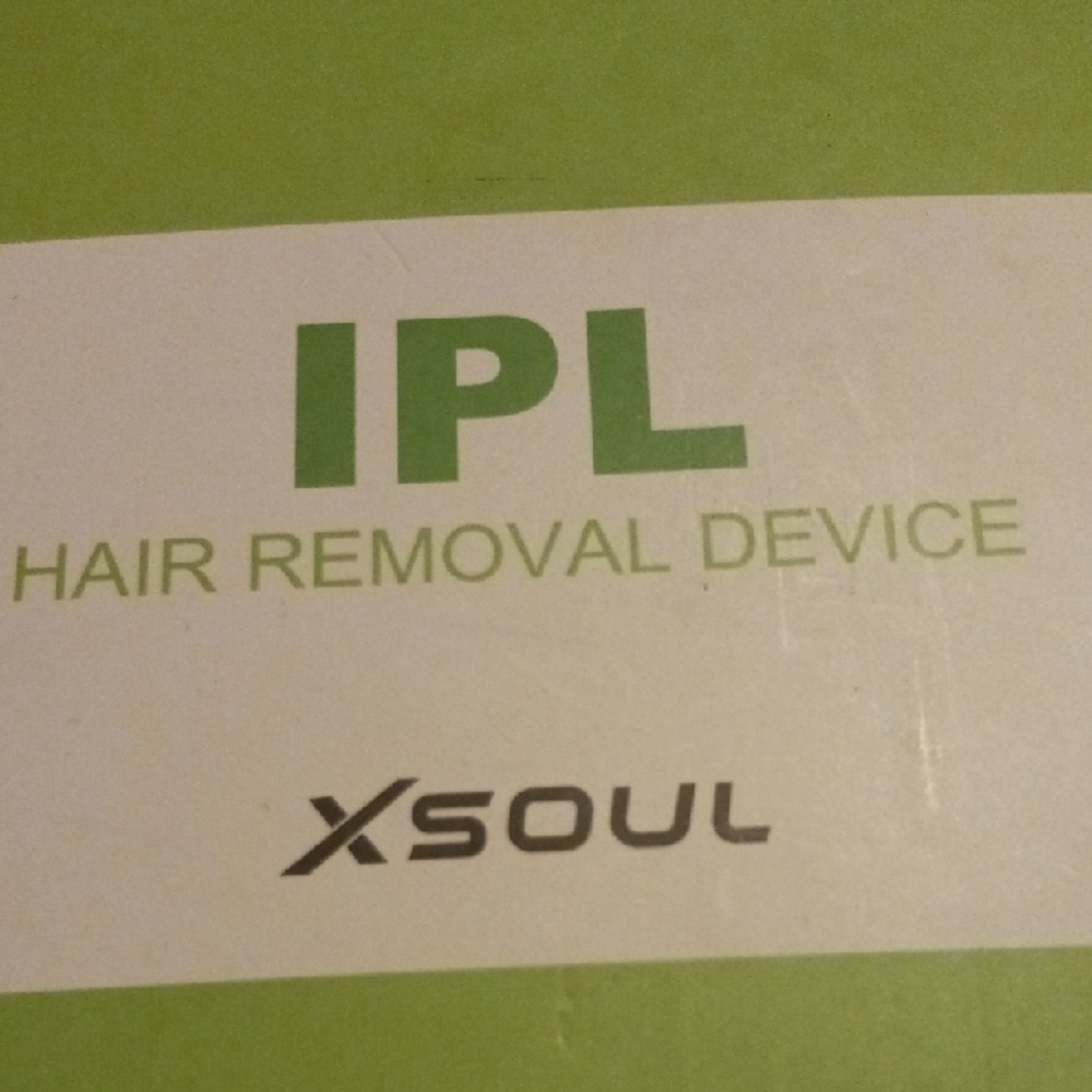 XSoul IPL Hair Removal Device open box